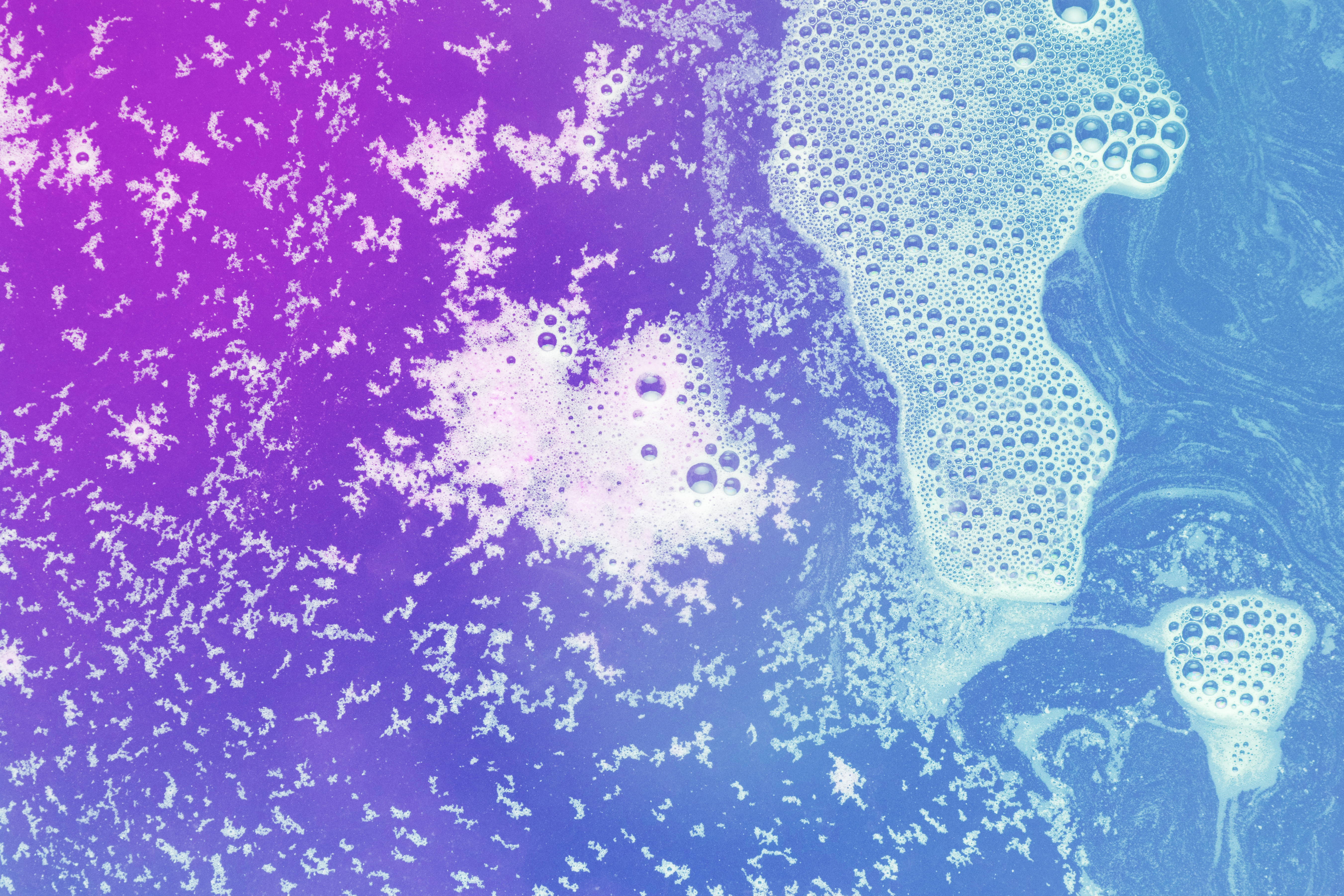 Car wash foam background